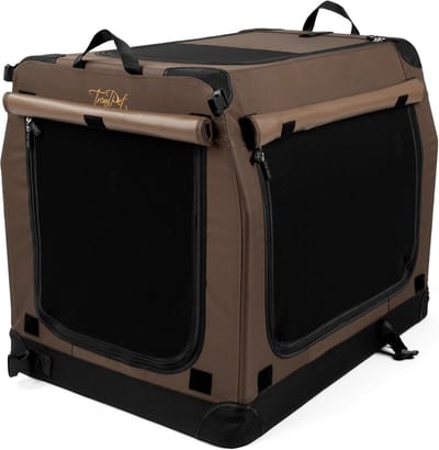 Opvouwbare hondenbox 90x65x70cm - Compact en lichtgewicht voor thuis en onderweg
