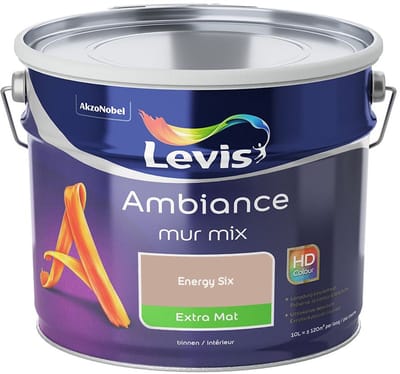 Levis - Ambiance Mur Extra Mat Mix - Energy Six - Mengverf - 10 L