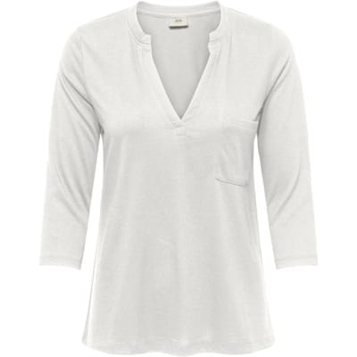 JDY - JDYDALILA 3/4 V- NECK TOP JRS DIA - Dames - Blouses