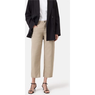 Closed Stover-x Soft Beige Maat: W28L32 | Straight Broeken Outlet | Dames | Beige