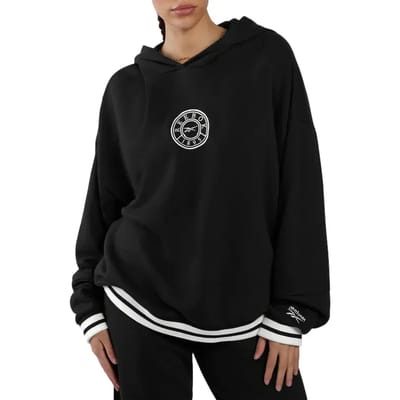 Dames Hoodie Reebok Lawn Club Oversized