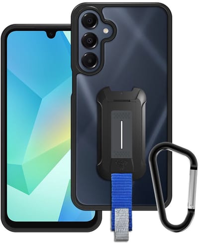 Armor X BX-Series Robuust Hoesje Zwart Geschikt voor Samsung Galaxy A16