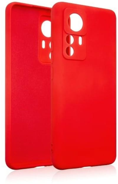 Beline Serie - Siliconen Telefoonhoesje - Xiaomi 12T Pro - Rood - Precieze Pasvorm