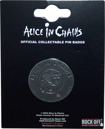 Alice In Chains - Three-Legged Dog Pin - Zilverkleurig