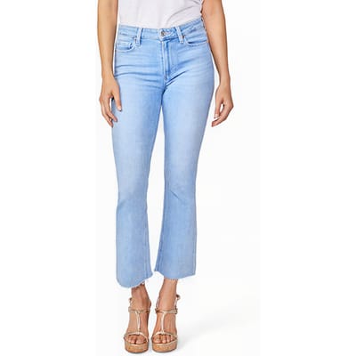 PAIGE Vintage Colette Raw Hem Park Ave Maat: W23 | Flared Jeans Outlet | Dames | Blauw