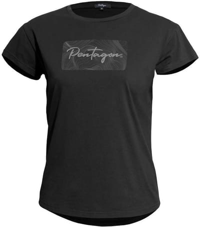 Pentagon Whisper Blank T-shirt Met Korte Mouwen Zwart S Vrouw