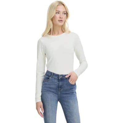Dames-T-shirt met lange mouwen b.young BYPAMILA