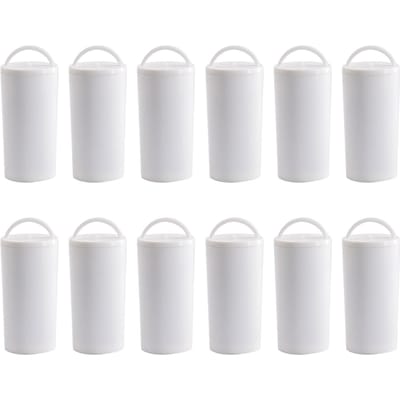 Compatible avec les filtres de fontaine à eau Drinkwell 360 Fountain Cat, 12 filtres de remplacement blanc