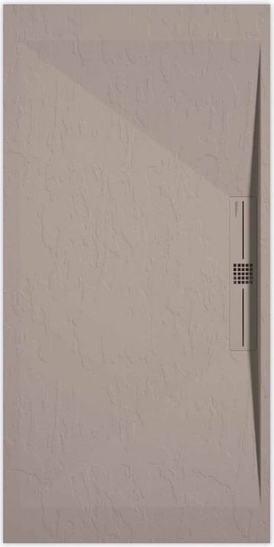 Sanifun douchebak Stone Side Sand Slate 900 x 800 P