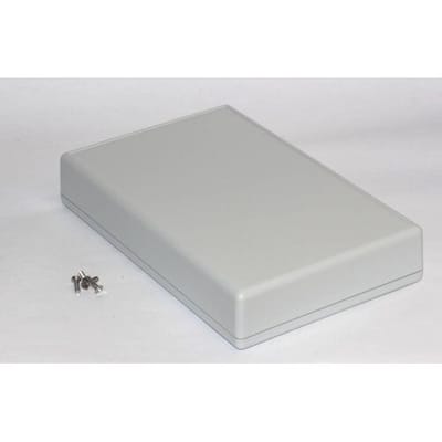 Hammond Electronics 1599KGYBAT Handbehuizing 220 x 140 x 40 ABS Grijs 1 stuk(s)