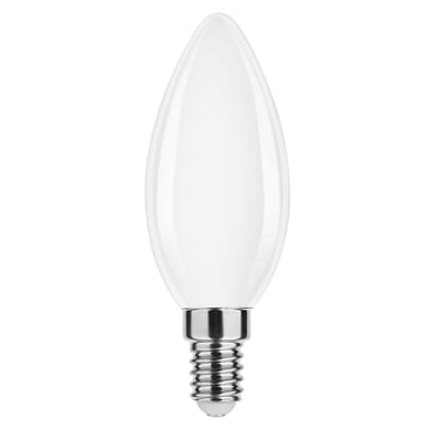 Modee E14 LED Lamp 4W - 470lm - 4000K - Neutraal Wit - LED Filament Melkglas Kaarslamp B35 - Vervangt 40W Halogeen Gloeilamp