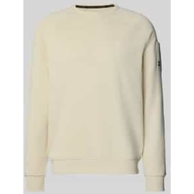 Sweatshirt met labelpatch