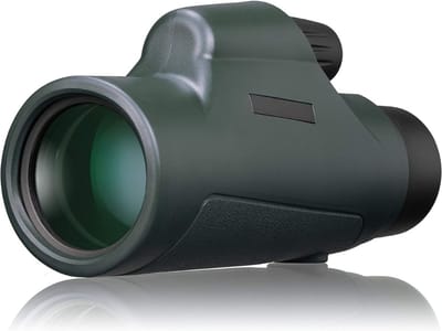 QIN® Monokijkers - Verrekijker - Monoculair met Statief - Donkergroen - 4cm x 28cm x 19cm