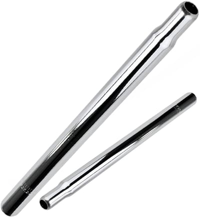 ZOOM - Stalen Zadelpen - 27.2x300 mm - Zilver - Staal