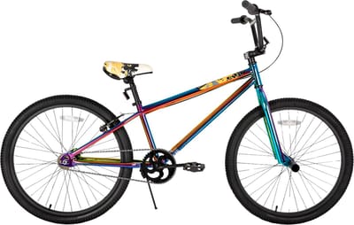 BMX-fiets – Voor tieners en volwassenen – Beginners tot gevorderde / 2 haringen – Mixkleuren / 61–66 cm