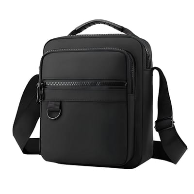 S4D® - Schoudertas - Schoudertassen Voor Heren - Crossbody Bag Heren - Schoudertas Mannen - Zwart