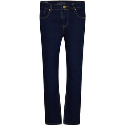 Criminal Damage SOS skinny jeans voor heren met 5 zakken (Indigo/Donkerblauw)
