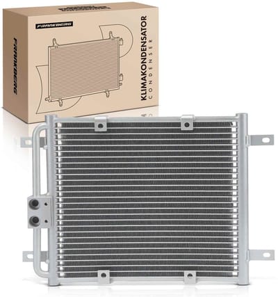 Frankberg 1x aircocondensor voor Audi R8 422 423 Spyder 427 429