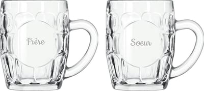 Bierpul gegraveerd - 55cl - Frere & Soeur