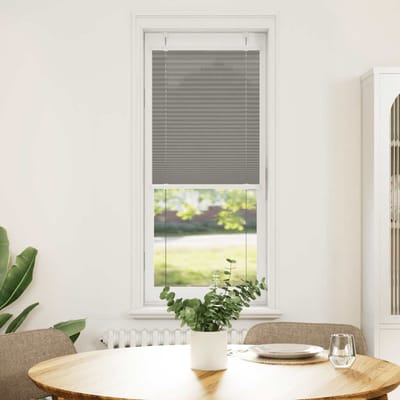 vidaXL - Plissé - rolgordijn - 40x100 - cm - stofbreedte - 39,4 - cm - antraciet