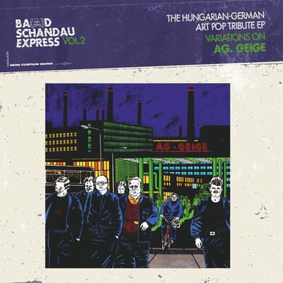 Various Artists - Ba(a)d Schandau Express Vol. 2. The Hungarian-German Art Pop Tribute EP. Variations On AG. Geige (LP) (Limited Edition) (Coloured Vinyl)