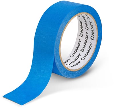 Afplaktape Blauw 50 m × 36 mm – Watergedragen Maskingtape Voor Buitenwerk – UV-Bestendig Tot 14 Dagen – Voor Strakke Verflijnen Op Diverse Oppervlakken [11060]