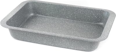 Koolstofstaal Braadpan met Marmeren Effect 36cm - Antiaanbak, Ovenbestendig tot 220°C