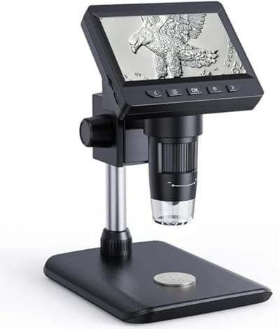 Digitale LCD Microscoop met 1000x Zoom en 8 LED Verlichting