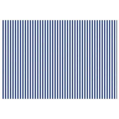 vidaXL - Vervangingsdoek - voor - zonnescherm - Blauw - en - Wit - 250 - x - 200 - cm