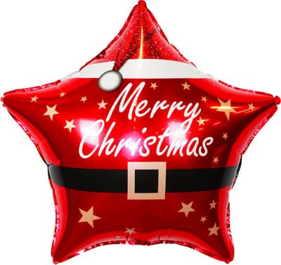 Kerst ballonnen Merry Christmas Decoratie Ballon Helium Ballon Kerst Versiering 50Cm – 1 Stuk