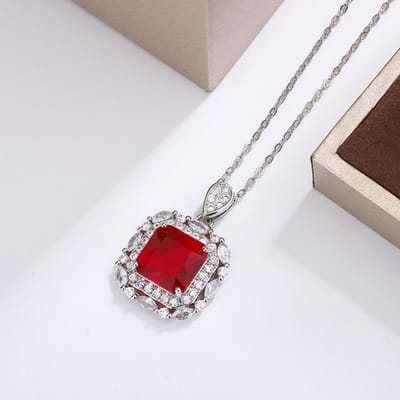 Nieuwe Koperen Basis Verguld Simulatiekleur Schat Eenvoudige Stijl Licht Luxe Ketting Set Vrouwelijke Hoofdsteen gray