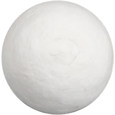 Bal, d: 20 mm, wit, katoen, 300 stuks