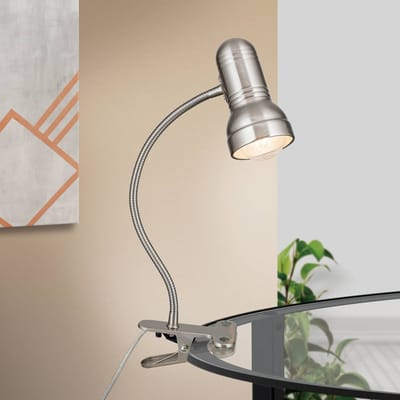 ORION Klemlamp Samala, satijn
