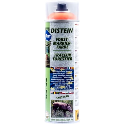 Distein fluor markeerverf hout oranje