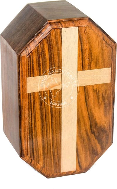 Houten Urn voor Menselijke As Volwassene, Palissander Crematie Urnen