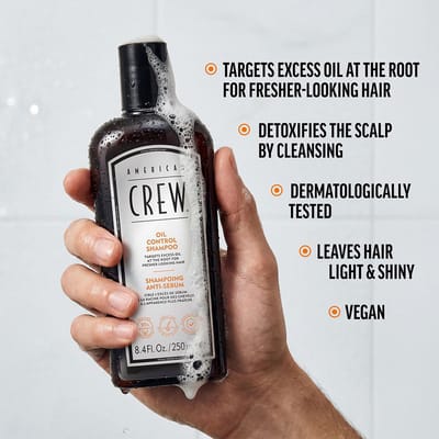 American Crew - Oil Control Shampoo - 250ml