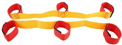 Dailygoods- Teamspel Geweven Doek - 3/5/8 Persoon Outdoor Spel - Walkerband - Legged Raceband - Antislip - Versterkt Teambewustzijn - Teamrace