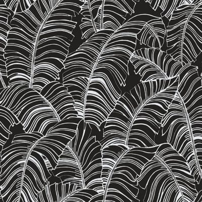 Bazaar - Bladeren - Behang - Jungle - Vliesbehang - Bananenblad - Beige - 0,53 x 10 M.