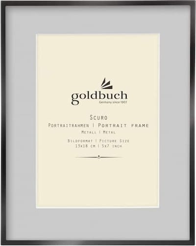 Goldbuch - Fotolijst Scuro - Zwart - 13x18 cm