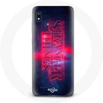 Coque - Stranger Things - Samsung Galaxy A10 - Transparent - Souple - Protection téléphone transparent