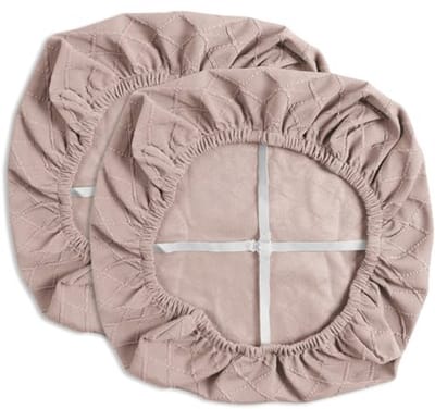 Hoge Dichtheid Geruit Jacquard Stoelhoezen voor Eetkamer en Keuken