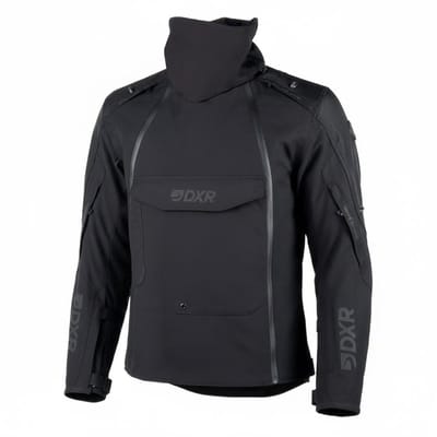 MOTOBLOUZ Motorjas D-TEX Mannen|4-seizoenen|Zwart XXXXL CE-gekeurd