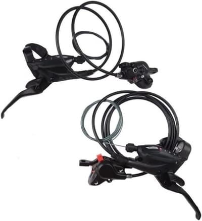 Fiets Rem Shifter - Schijfrem Set - Mountainbiken - Hydraulische Werking - 3x9 Snelheden - Zwart
