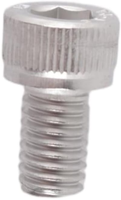 20 Stuks M6x10mm Hexagon Schroeven van RVS 304, Volledig Gewonden, Inclusief Inbussleutel, Glanzende Afwerking