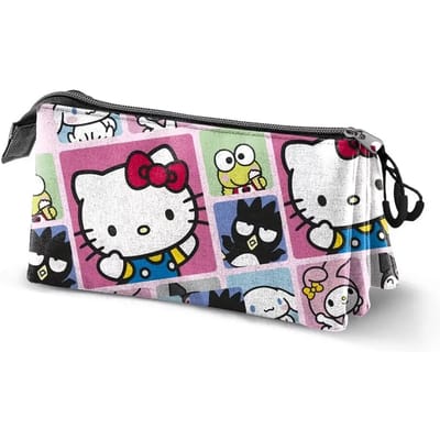 Driehoekige etui Karactermania Hello Kitty Panels