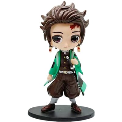 Collection de Figurines Style Q Posket Demon Slayer Kimetsu no Yaiba 8 Personnages Hashira Tanjiro Nezuko Modèle en PVC Décoration de Bureau Jouet