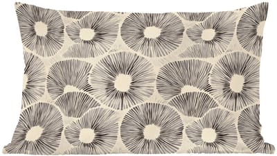 Sierkussens - Kussentjes Woonkamer - 60x40 cm - Cirkels - Patroon - Zwart
