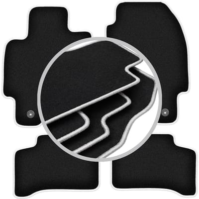 CARLUX-SILVER automatten voor: Jaguar X-Type stationwagen, sedan (2001-2009)