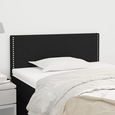 vidaXL - Hoofdbord - 80x5x78/88 - cm - stof - zwart