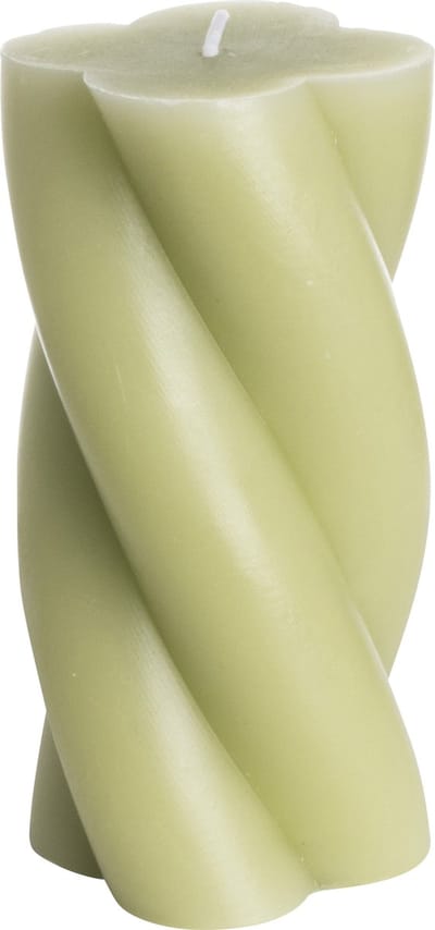 Gusta Swirlkaars - ø7x14cm - Lichtgroen